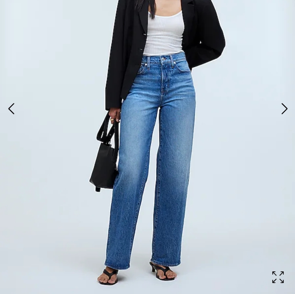 Madewell perfect vintage wide leg jean